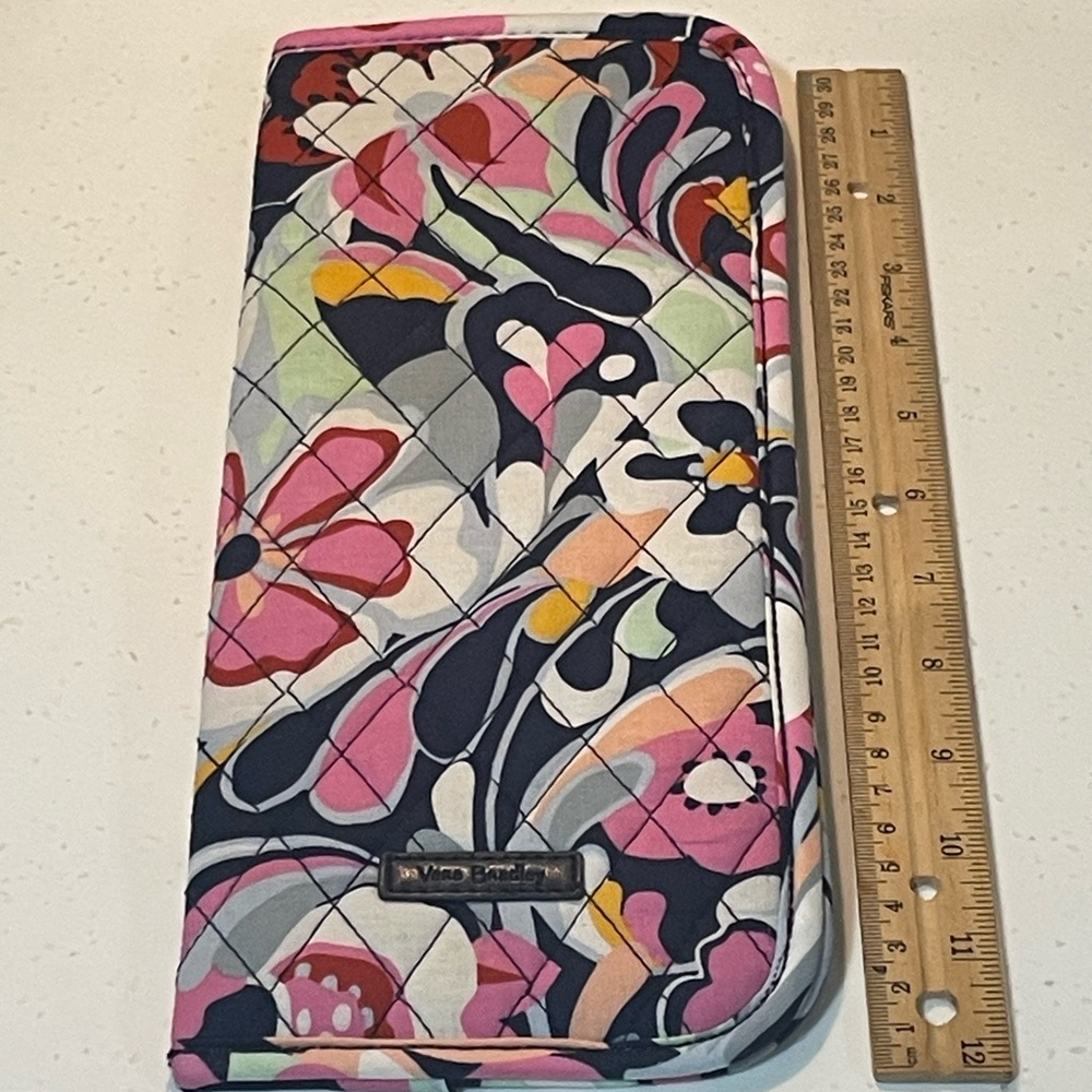 Vera Bradley Hot Tool Travel Pouch Quilted Retired Mod Paisley